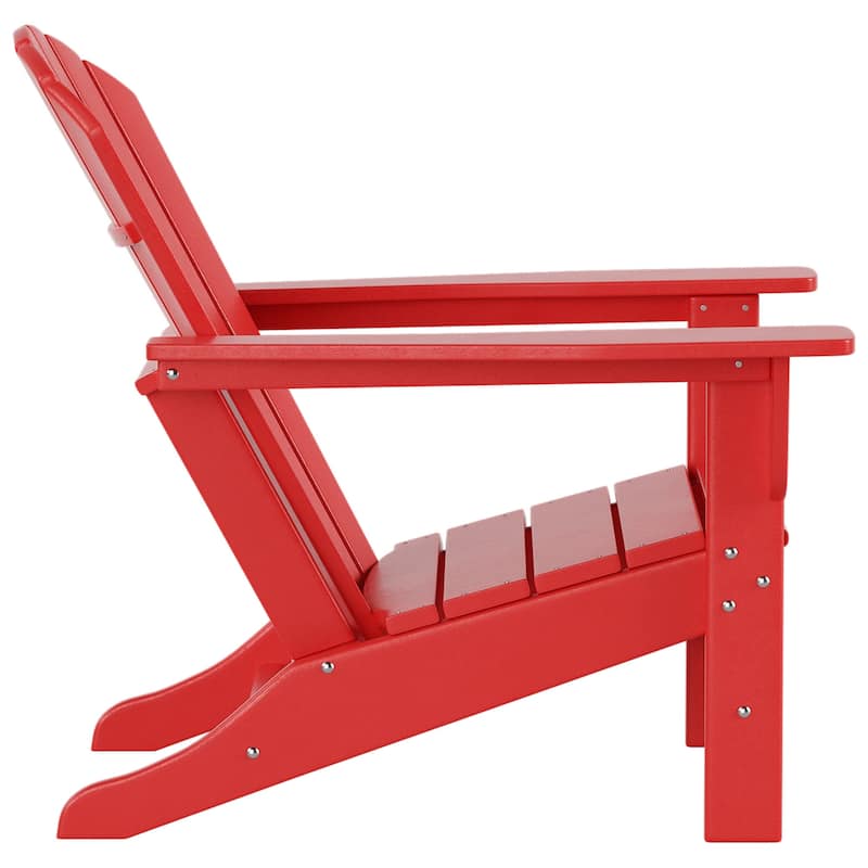 POLYTRENDS Altura Outdoor Eco-Friendly All Weather Poly Adirondack Chair (Set of 4)