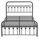 preview thumbnail 36 of 34, Industrial Metal Platform Bed Frame with Headboard Twin/Full/Queen/King Size Bed