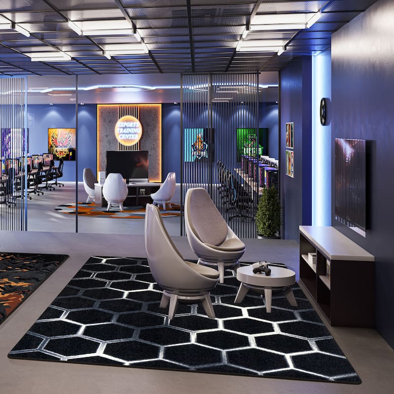 Joy Carpets Kid Essentials Breakout Area Rug