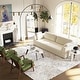 preview thumbnail 3 of 10, Poly & Bark Fabric Capri 99" Sofa - Performance Fabric (Stain and Spill Resistant)