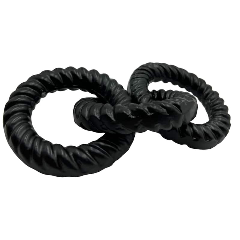Decorative Handmade Aluminum Modern Chain Sculpture