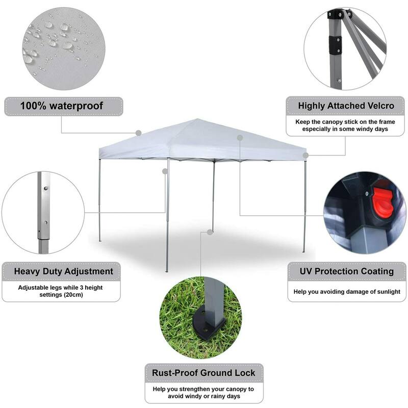 Durable Ez Pop-up Canopy Tent with Bag