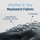 preview thumbnail 5 of 10, ALEKO Caribbean Motorized Retractable Patio Awning - Black Frame - Charcoal Gray - 16 x 10 Feet