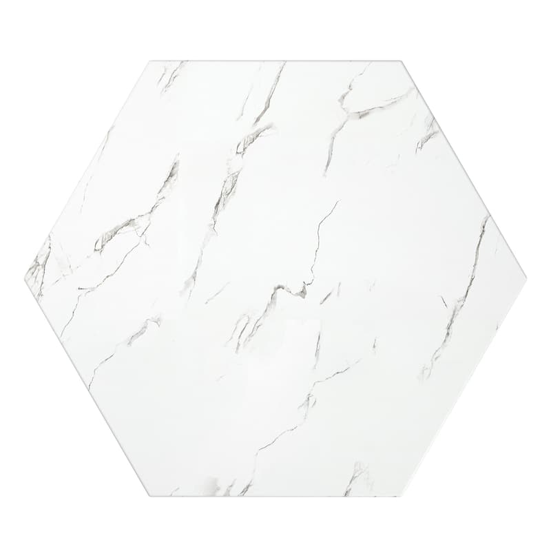 Darcy Faux Marble End Table by iNSPIRE Q Bold