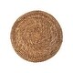 preview thumbnail 6 of 4, Hand-Woven Water Hyacinth and Teakwood Stool