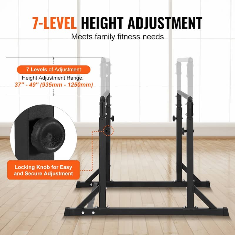 Dip Bar Parallel Bars for Strength Training Home Gym - 800 lbs