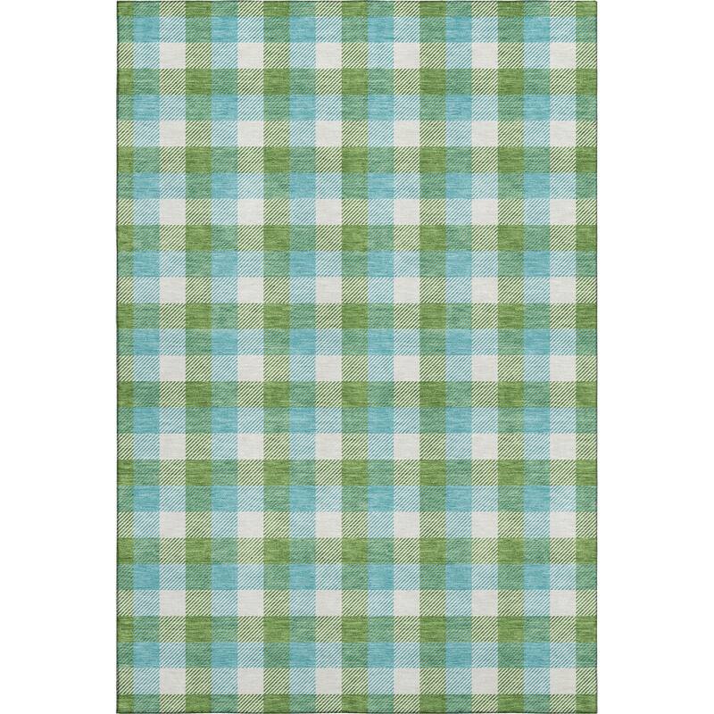 Premium Washable Super Soft Plaid Mayfield Rug