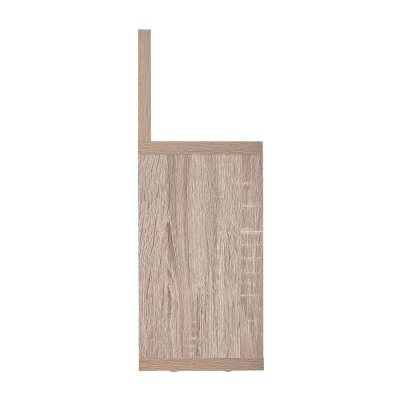 Danya B. Modern 3-Cube Floating Cubby Wall Shelf with Display Ledge