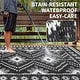 preview thumbnail 5 of 22, Garvee Vintage Geometric Diamond Outdoor Patio Rug