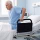 preview thumbnail 5 of 8, Gymax Bed Rails for Elderly Adults Height Adjustable Bed Assist Safety - Black & Sliver