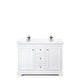 preview thumbnail 59 of 58, Avery 48 Inch Double Vanity, Cultured Marble Top