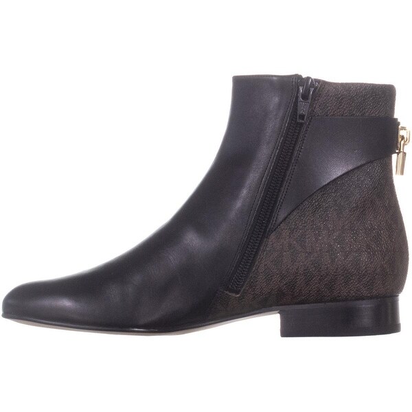 michael kors mira flat bootie