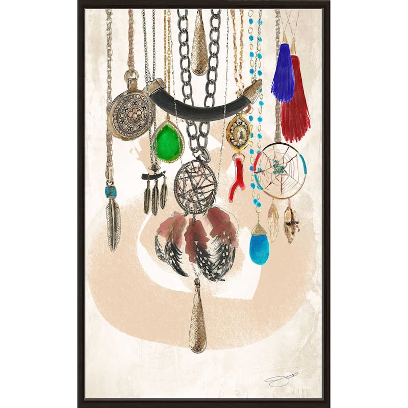 "Charmed Im Sure" by Jodi Print on Floating Canvas