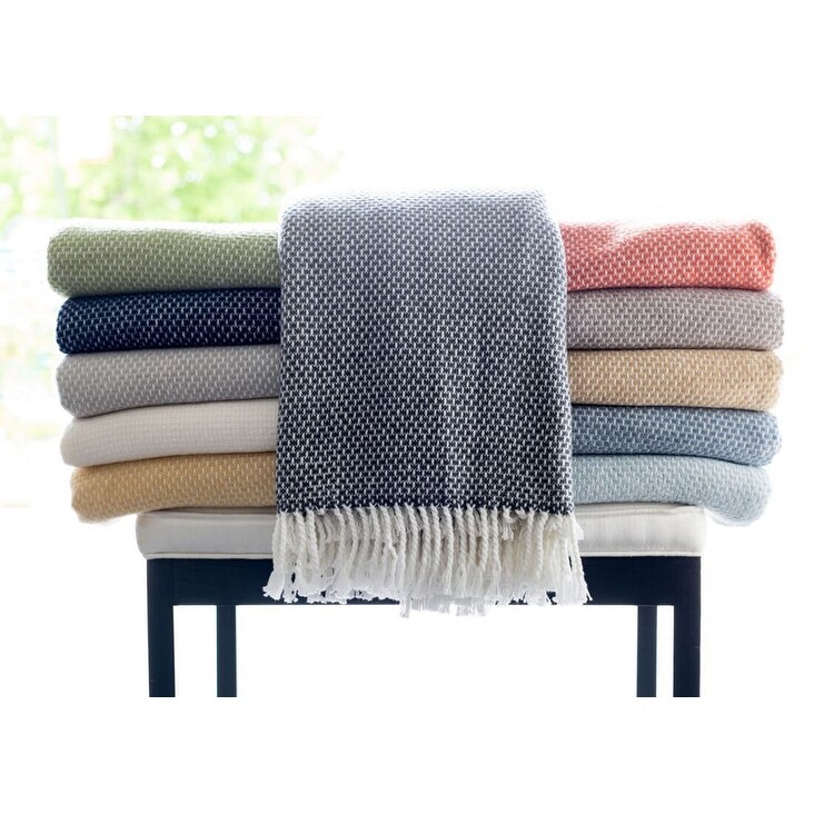 Blue pattern throw blanket 2025