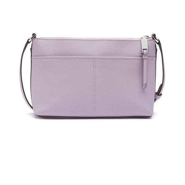calvin klein lily saffiano leather crossbody