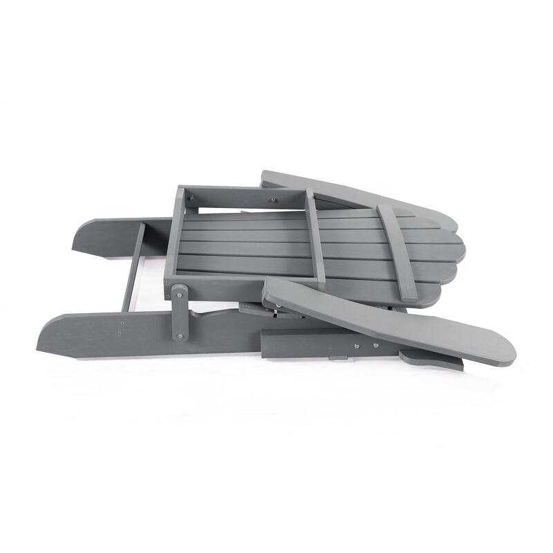 Haven Poly Resin Plastic Folding Adirondack Chair (Set of 2)