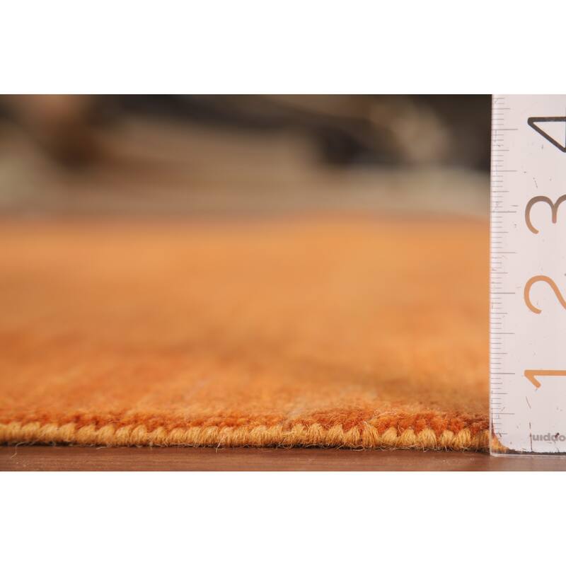 Modern Gabbeh Oriental Area Rug Handmade Living Roomwool Carpet - 4'8" x 6'7"