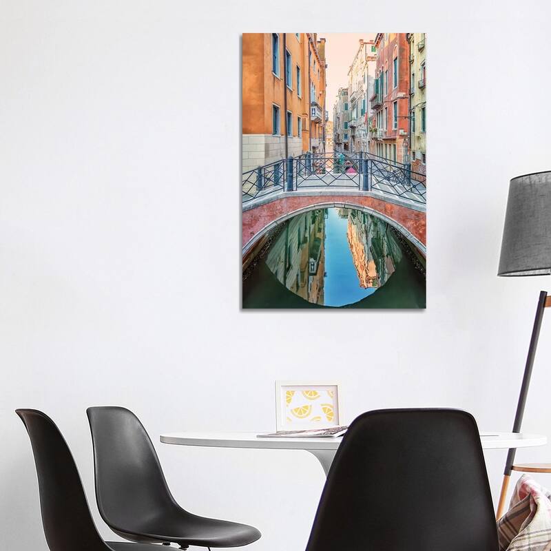 iCanvas "Venice Reflection" by Manjik Pictures Canvas Print - 40x26x1.5