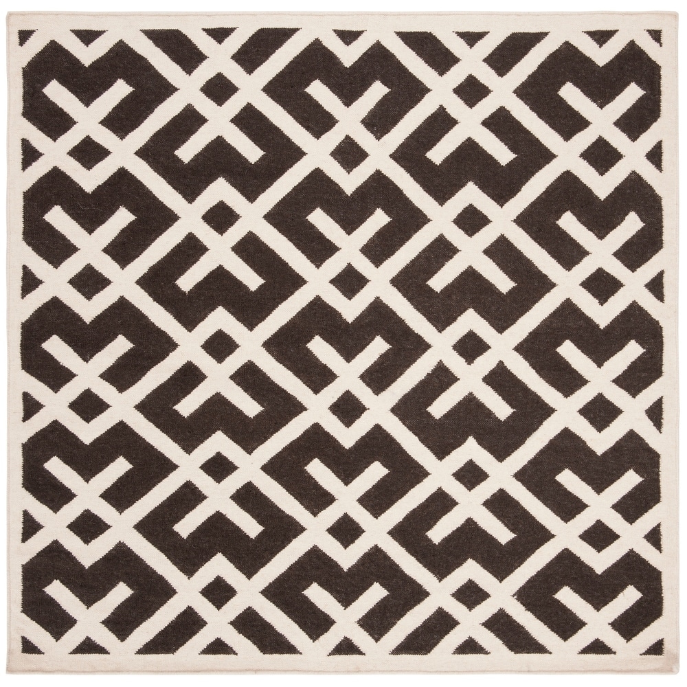 SAFAVIEH Handmade Flatweave Dhurries Eildine Modern Moroccan Wool Rug