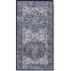 preview thumbnail 61 of 77, New Concept Washables Vintage Medallion Machine Washable Area Rug 2' x 3' 9" - Navy