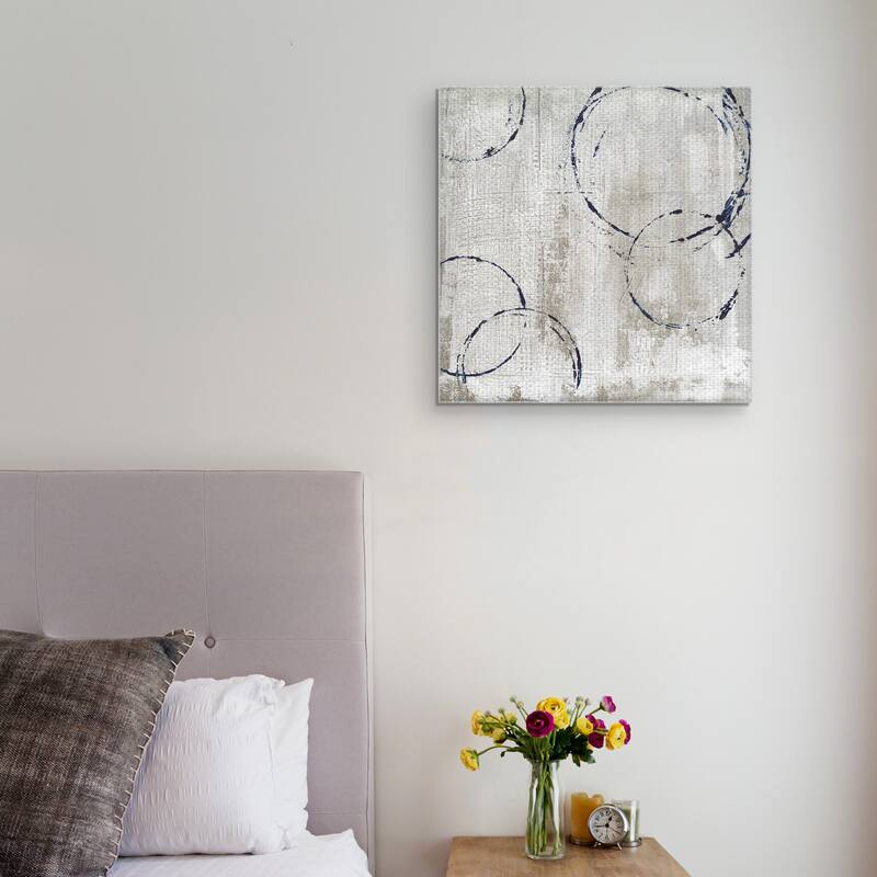Blue Impression by Tava Studios Canvas Art Print