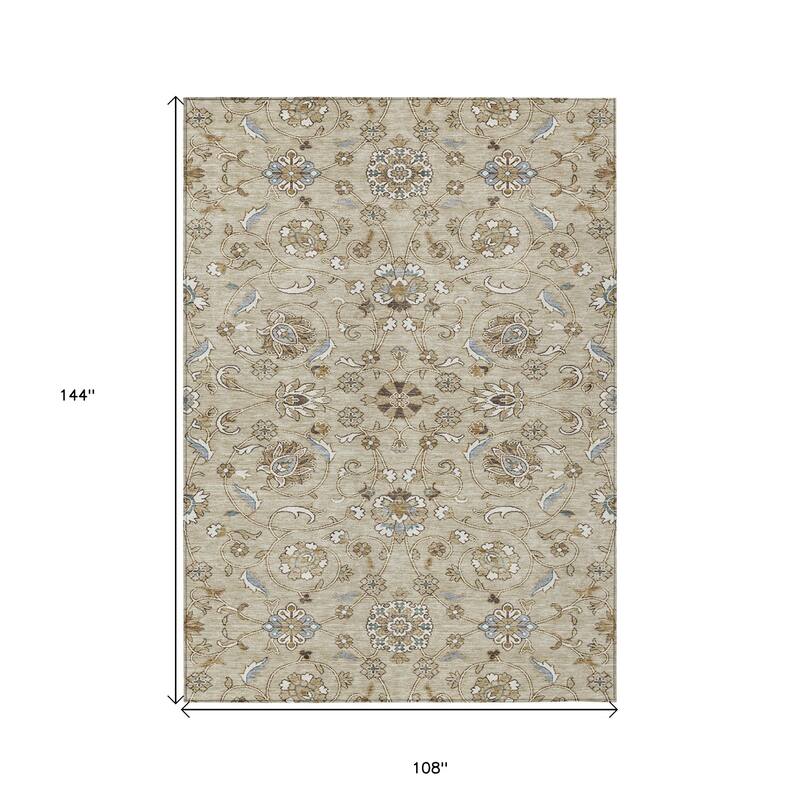 HomeRoots Moroccan Transitional Rectangle Outdoor Rug