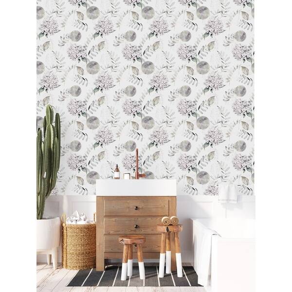 Gentle Little Flowers Wallpaper Peel and Stick and Prepasted - Bed Bath ...
