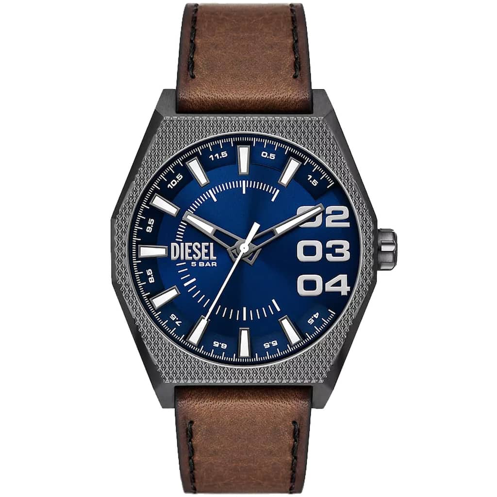 Diesel Men's Scraper Blue Dial Watch - DZ2189 - 6 (36)