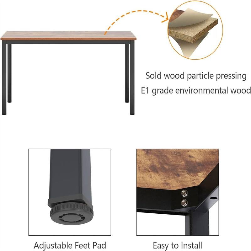 55 Inch Large Computer Desk