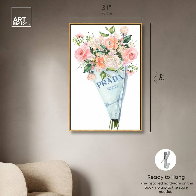 A World of Flowers Canvas by Art Remedy