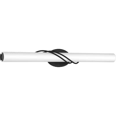 Quoizel Serenade Matte Black 32-inch LED Bath Light