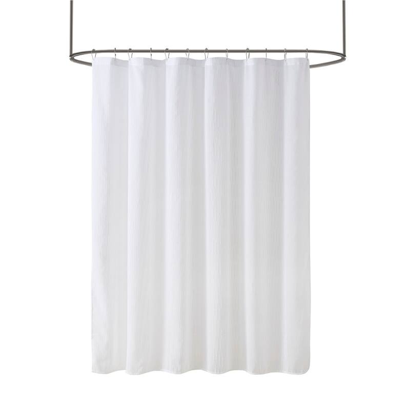 Madison Park Lydia Sheer Shower Curtain
