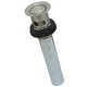 preview thumbnail 5 of 7, Kingston Brass Made To Match Brass Push Pop-Up Drain with Overflow Brushed Nickel