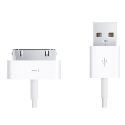 OEM Apple 30 Pin Dock Connector to USB Sync and Charging Cable for iPhone/iPad (