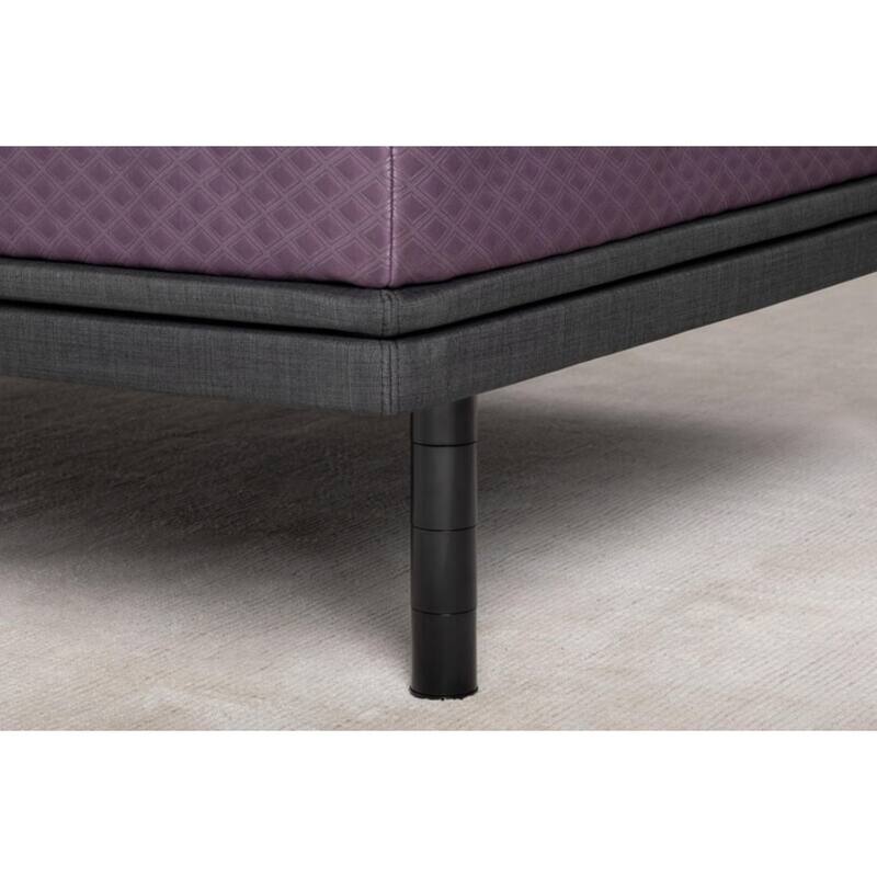 Purple - Premium Smart Modern Adjustable Steel Bed Base with App Control and Zero-Gravity® Preset