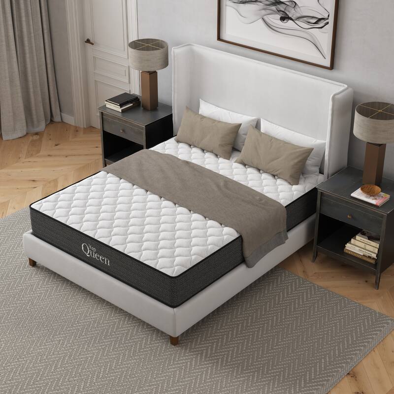Victoria 10 Inch Queen Cooling Gel Hybrid Mattress, CertiPUR-US Certified