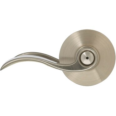 schlage lever nickel accent satin lock privacy pricing options