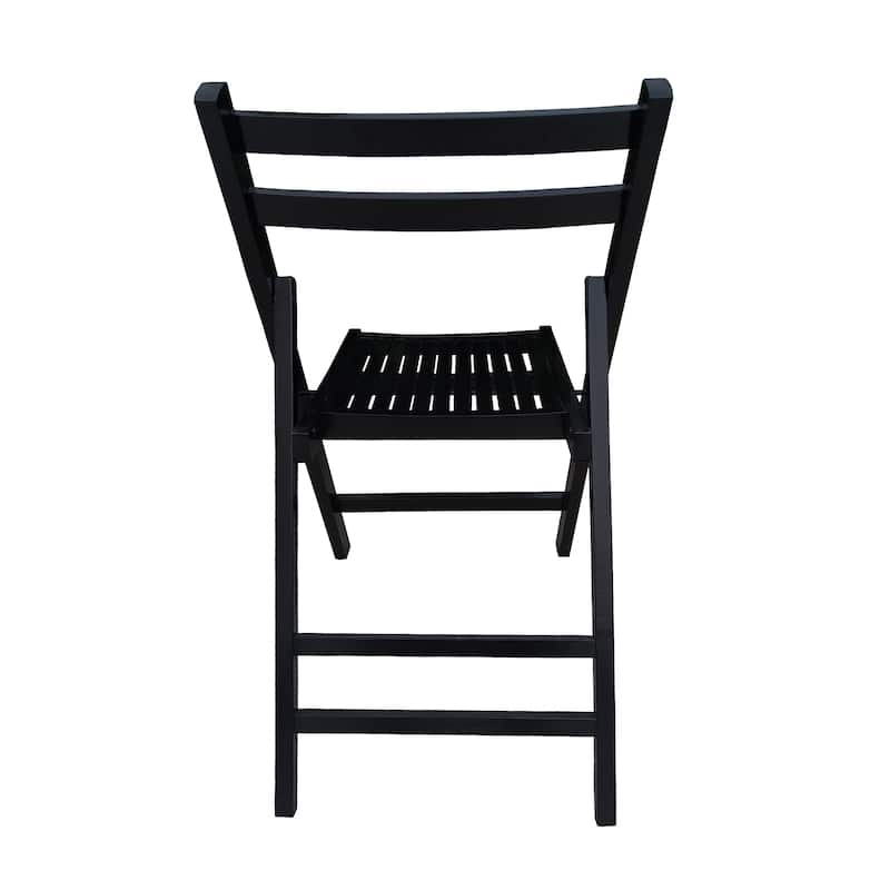 Furniture Slatted Wood Folding Special Event Chair
