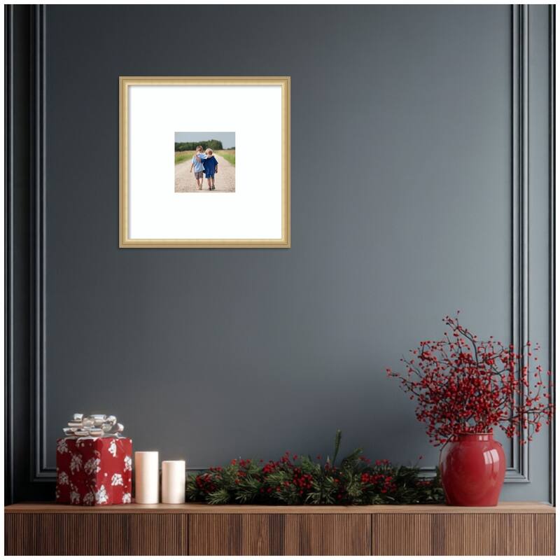 Kate and Laurel Florence Gold Photo Frame