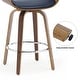 preview thumbnail 35 of 186, 26"/29" Faux Leather Swivel Bar Stools, Wood Counter Stool