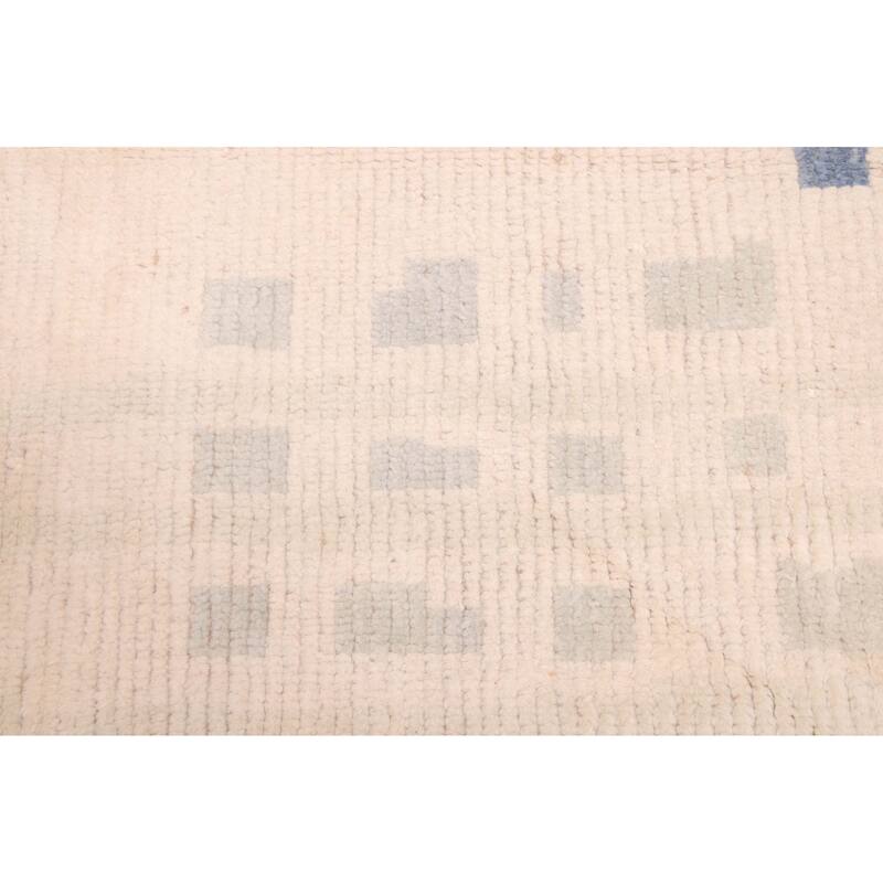 ECARPETGALLERY Hand-knotted Pak Finest Marrakesh Cream Wool Rug - 8'0 x 10'1