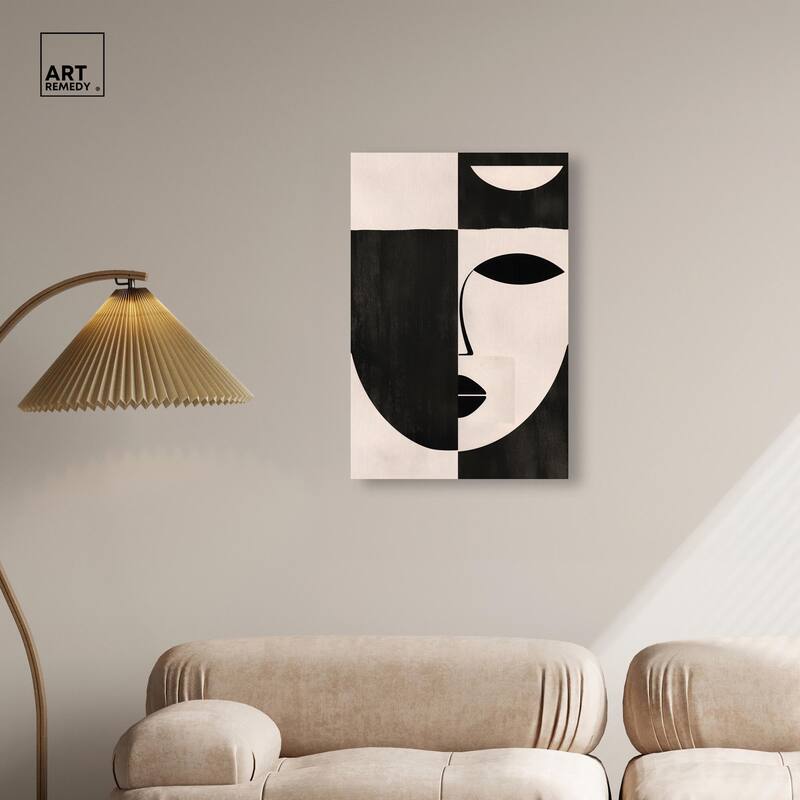 Divided Self II Canvas by Art Remedy, Gallery Wrapped
