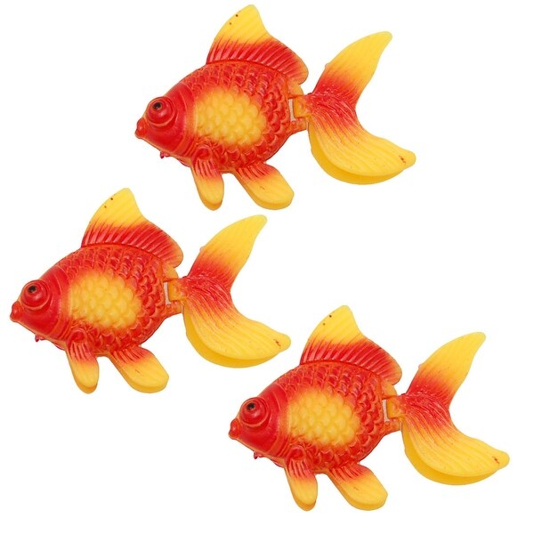 Shop Unique Bargains Fish Tank Aquarium Vividly Goldfish Decor