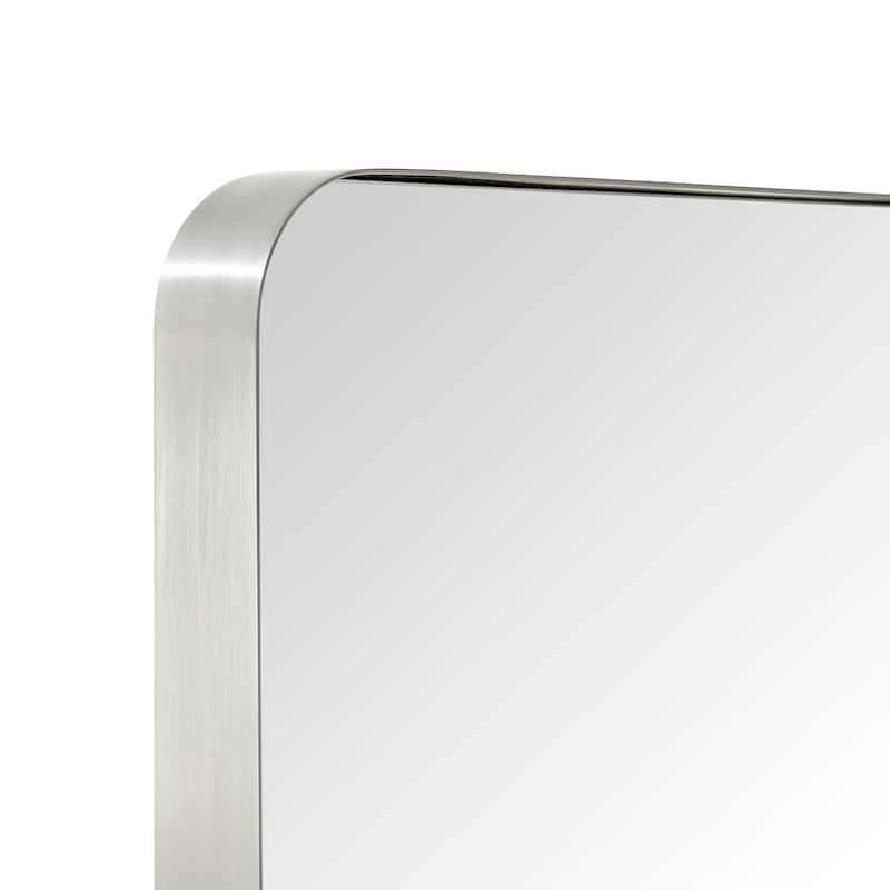 Arthers Stainless Steel Metal Bathroom Vanity Wall Mirror