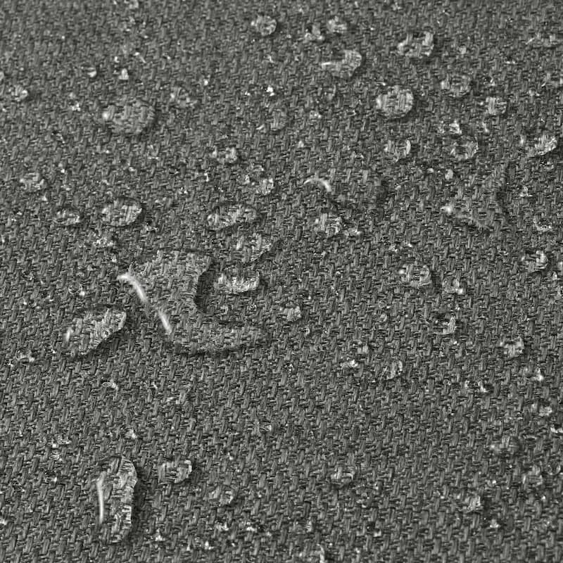 Endless Outdoor Patio Sofa with Black Frame