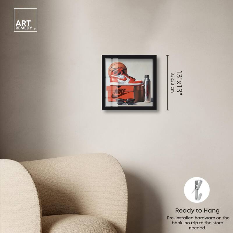 Basketball Practice Shadowbox by Art Remedy