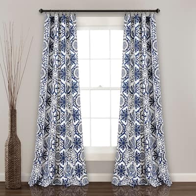 Lush Decor Marvel Room Darkening Window Curtain Panel Pair