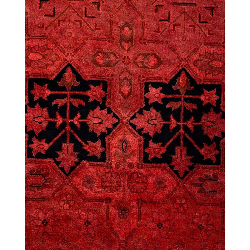 Fine Vibrance, One-of-a-Kind Hand-Knotted Area Rug - Pink, 3' 1" x 5' 5" - 3' 1" x 5' 5"