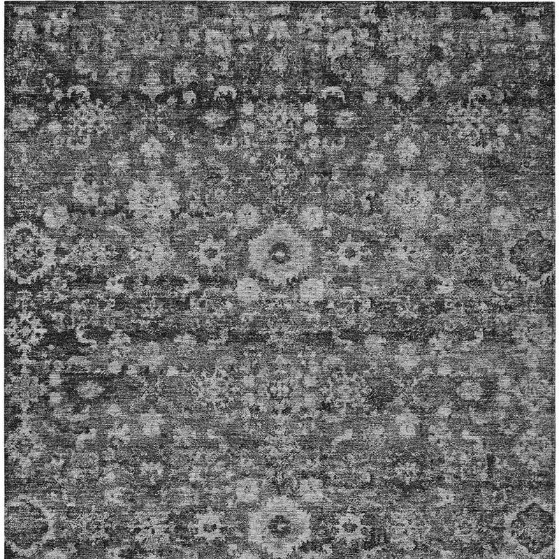 HomeRoots Oriental Traditional Rectangle Outdoor Rug