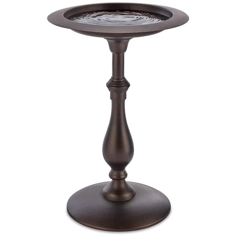 Classic Bronze Bird Bath Pedestal